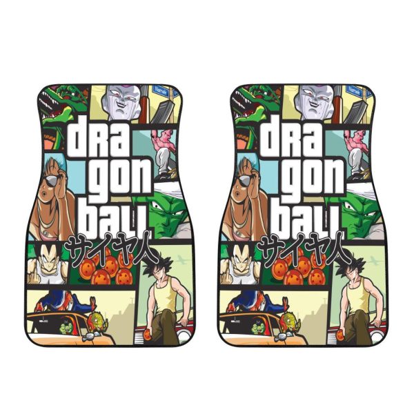 dragon ball z car floor mats tn5mg