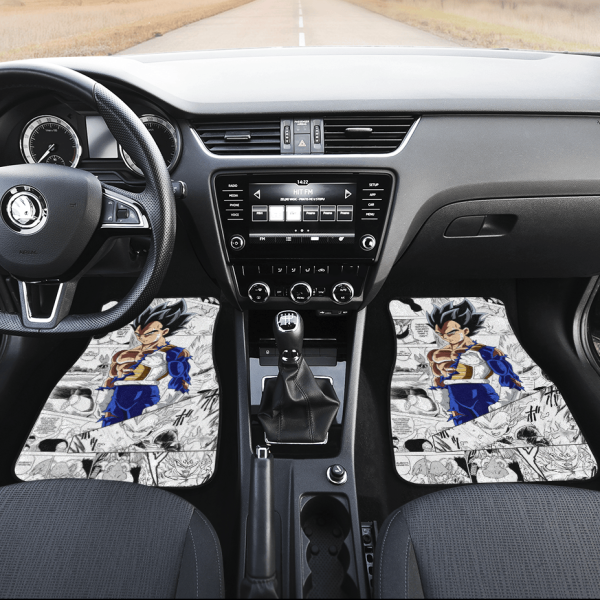 dragon ball z car floor mats vegeta mix manga 5y1ks