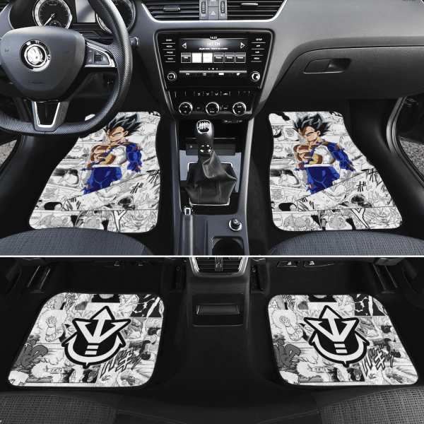 dragon ball z car floor mats vegeta mix manga av6h5