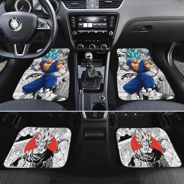 dragon ball z car floor mats vegito mix manga rpeaq