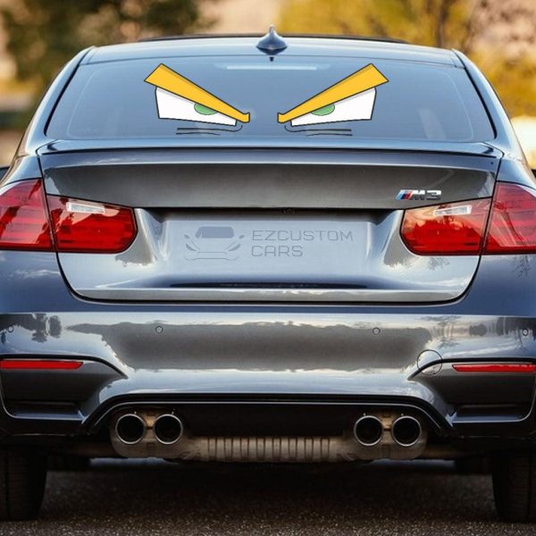 dragon ball z car sticker anime car accessories super saiyan eyes 3wmip