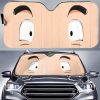 Dragon Ball Z Car Sun Shade Anime Car Accessories SKrillin