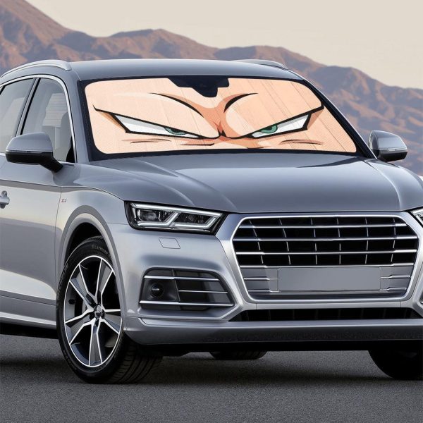 Dragon Ball Z Car Sun Shade Anime Car Accessories Super Saiyan 3