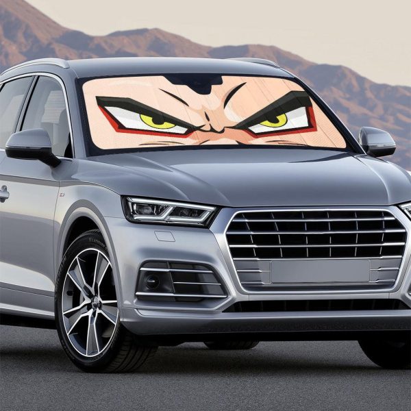 Dragon Ball Z Car Sun Shade Anime Car Accessories Super Saiyan 4