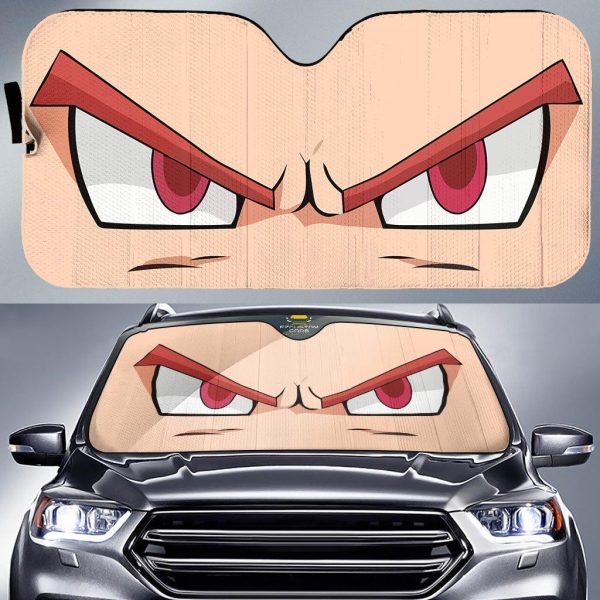 Vegeta Saiyan Blue Car Sunshade Anime DBZ Car Accessories
