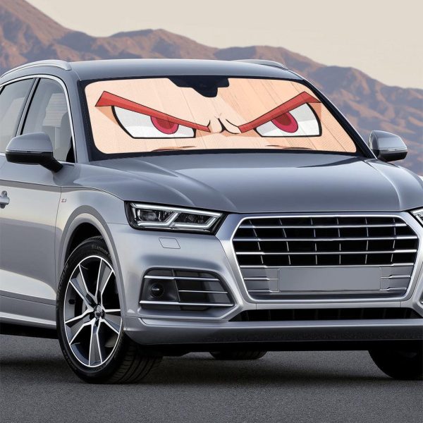 Dragon Ball Z Car Sun Shade Anime Car Accessories Super Saiyan God