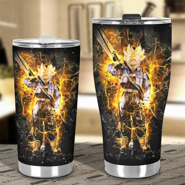 dragon ball z future trunks car accessories anime car tumbler cup 0brsi