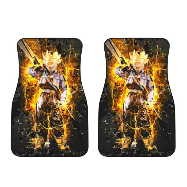 dragon ball z future trunks car floor mats lelqr