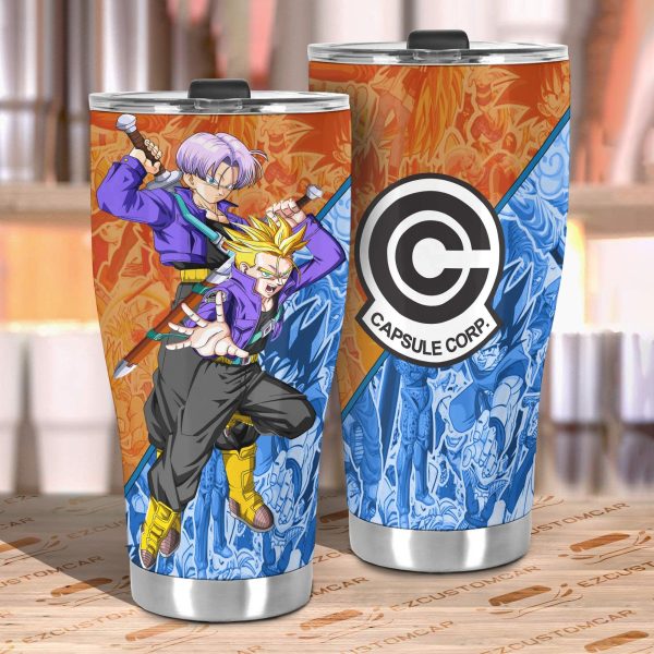 dragon ball z tumbler anime mug car accessories future trunk nbj93