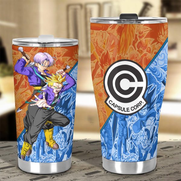 dragon ball z tumbler anime mug car accessories future trunk xxx3m