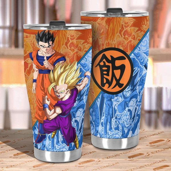 dragon ball z tumbler anime mug car accessories gohan mhels