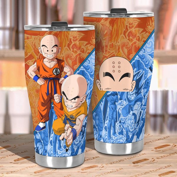 dragon ball z tumbler anime mug car accessories krillin usk6u