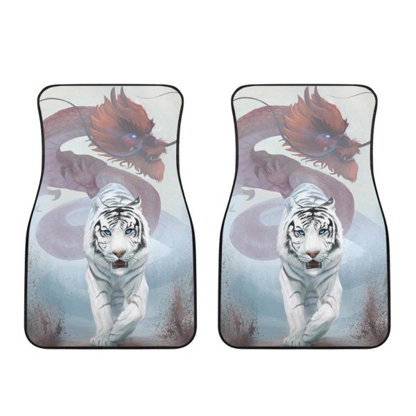 dragon x tiger car floor mats custom tiger car accessories pgha7