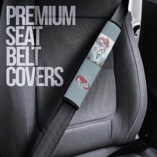 dragon x tiger seat belt covers custom tiger car accessories ttkom