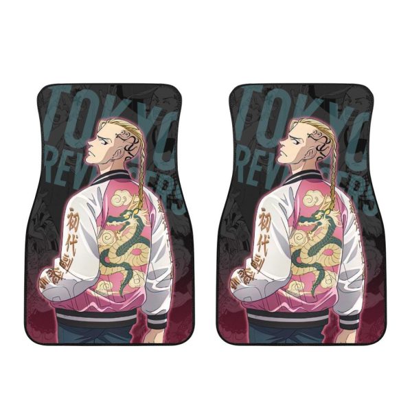 draken car floor mats custom anime tokyo revengers car accessories iypc0