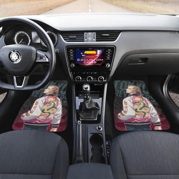 draken car floor mats custom anime tokyo revengers car accessories s4jqn