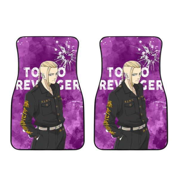 Draken Car Floor Mats Custom Tokyo Revengers Anime Car Accessories