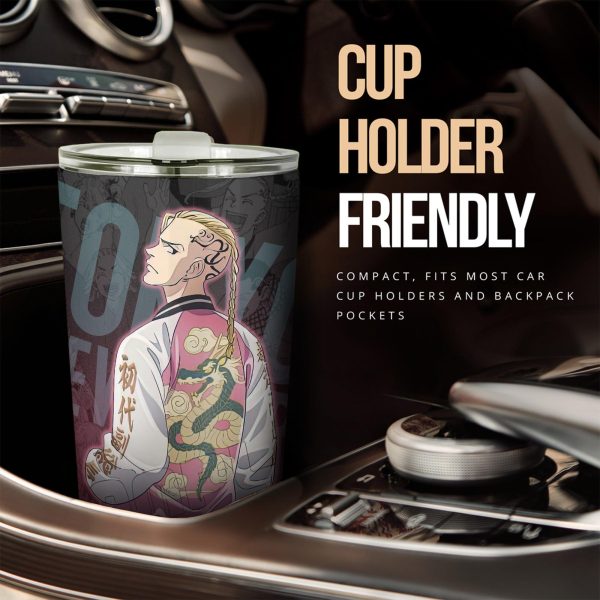 Draken Car Tumbler Cup Custom Anime Tokyo Revengers Car Accessories
