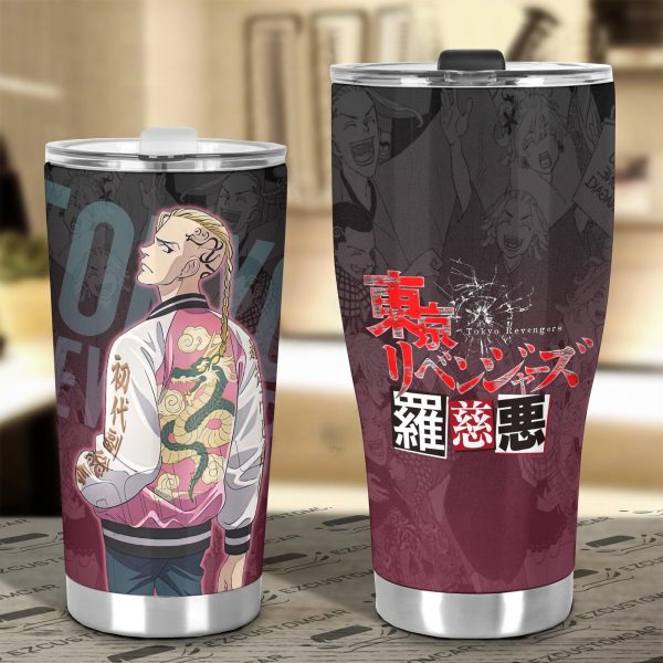 draken car tumbler cup custom anime tokyo revengers car accessories ioyww