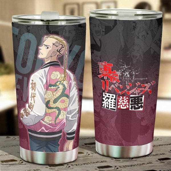 Draken Car Tumbler Cup Custom Anime Tokyo Revengers Car Accessories