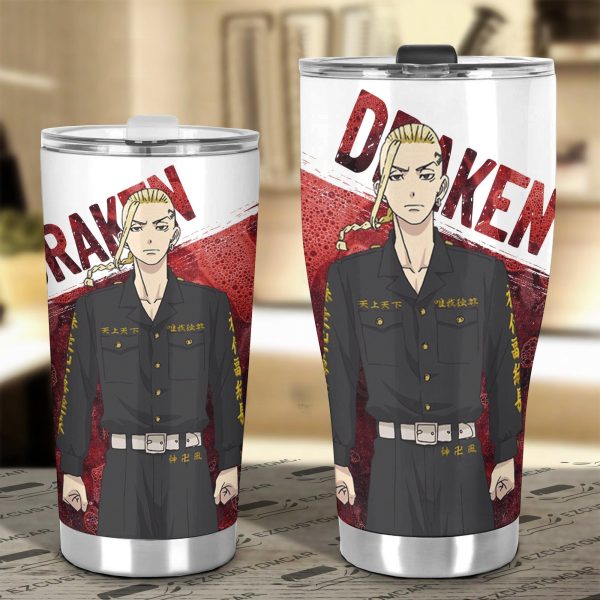 draken car tumbler cup custom tokyo revenger anime car accessories liunm