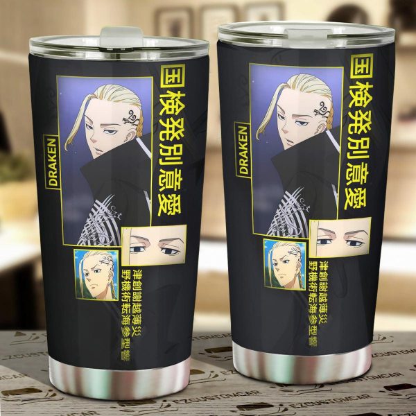 Draken Car Tumbler Cup Custom Anime Tokyo Revengers Car Accessories