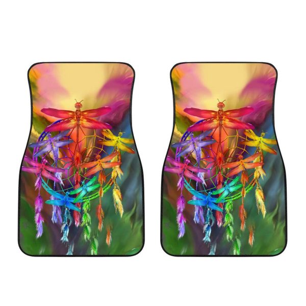 dream catcher dragonfly car floor mats custom dragonfly car accessories bleab