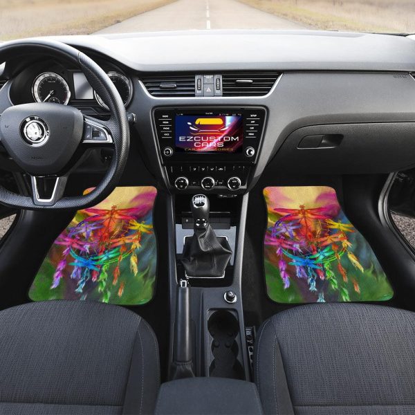 dream catcher dragonfly car floor mats custom dragonfly car accessories kyrrh