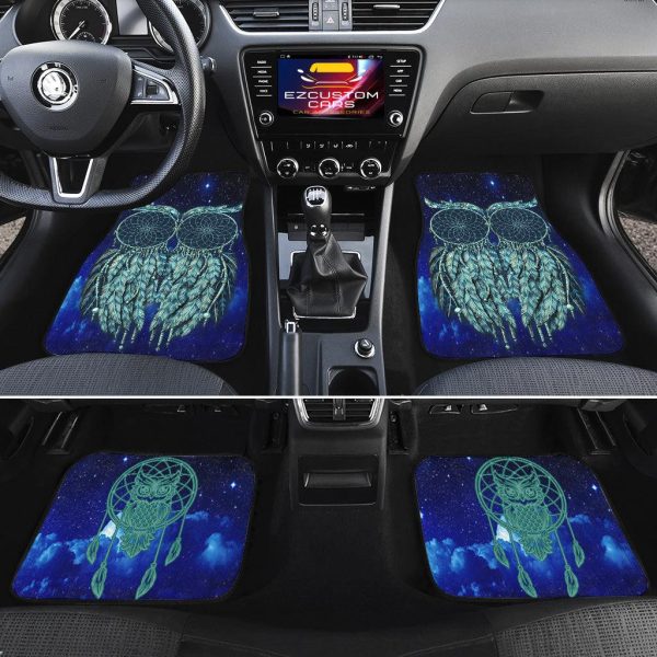 dream catcher owl car floor mats custom owl car accessories 8jbju