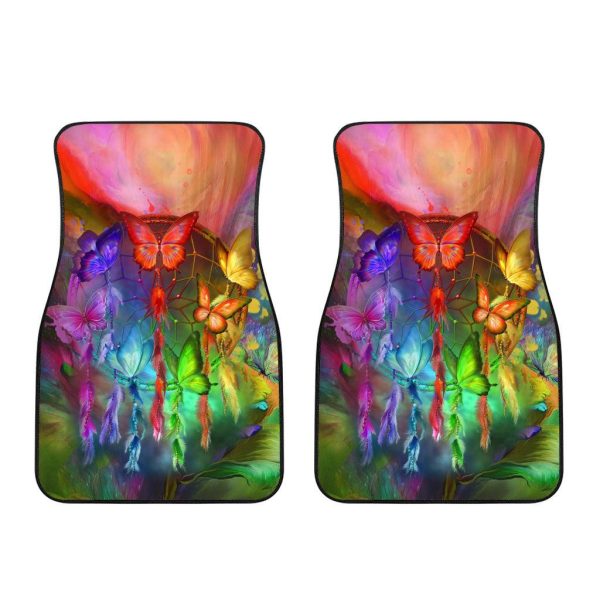dreamcatcher butterfly car floor mats custom butterfly car accessories ytyxr