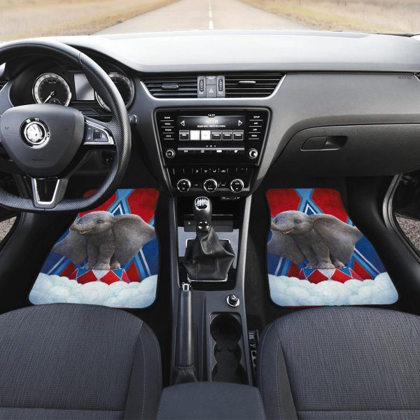 dumbo cutie elephant car floor mats pjajr