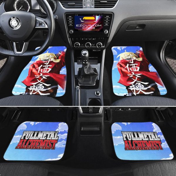 edward elric car floor mats fullmetal alchemist anime car accessories beklu
