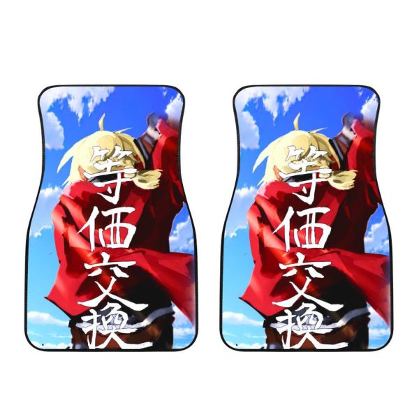 edward elric car floor mats fullmetal alchemist anime car accessories e4jqe