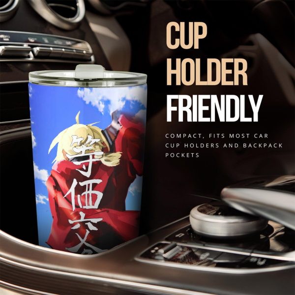 edward elric car tumbler cup custom fullmetal alchemist anime car accessories tozce