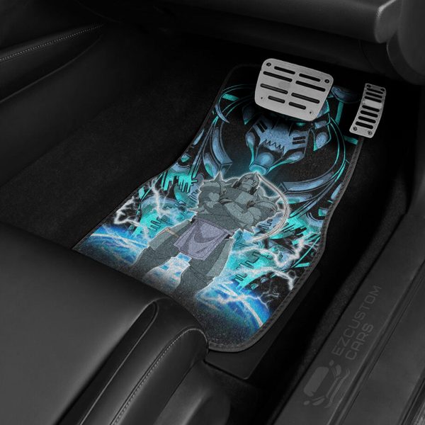 Edward Elric x Alphonse Elric Car Floor Mats Fullmetal Alchemist Anime Custom Car Accessories