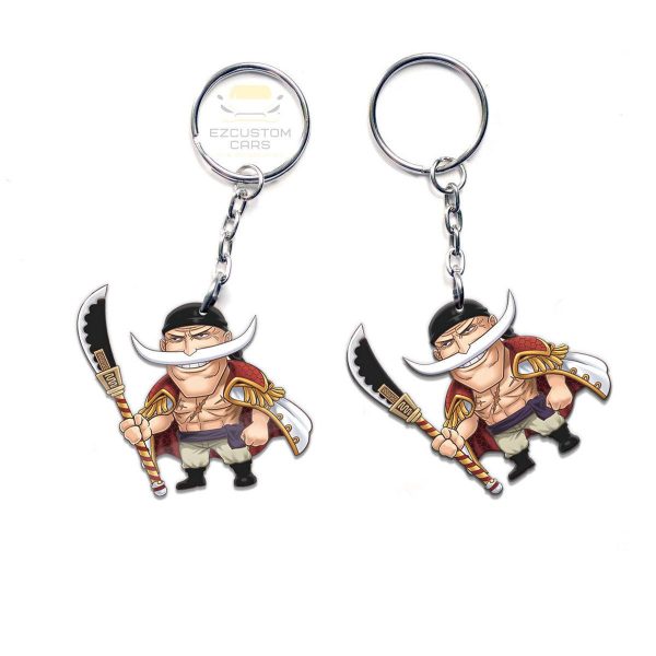 edward newgate keychains custom one piece anime car accessories tcsdg