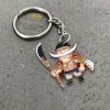 Edward Newgate Keychains Custom One Piece Anime Car Accessories