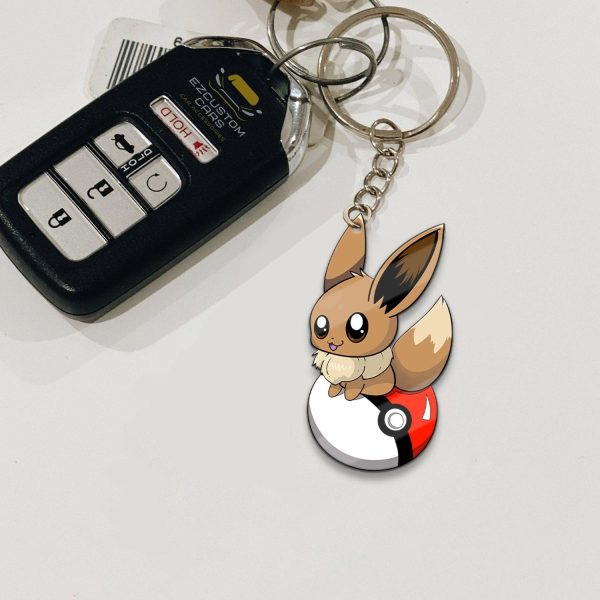 eevee keychains pokemon wd3k1