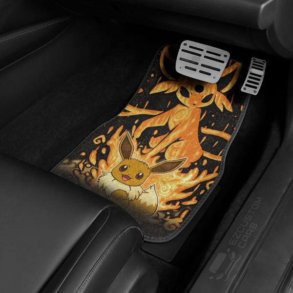eevee pokemon car floor mats custom anime car accessories jmcpn