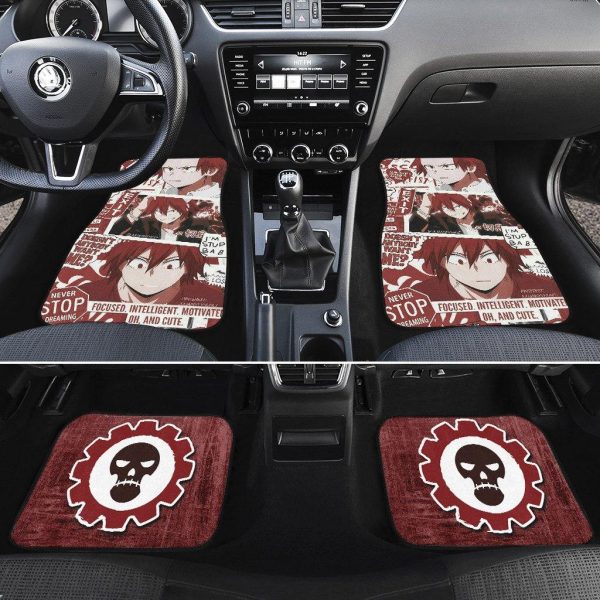 eijiro kirishima manga car floor mats anime my hero academia fan gift efmef