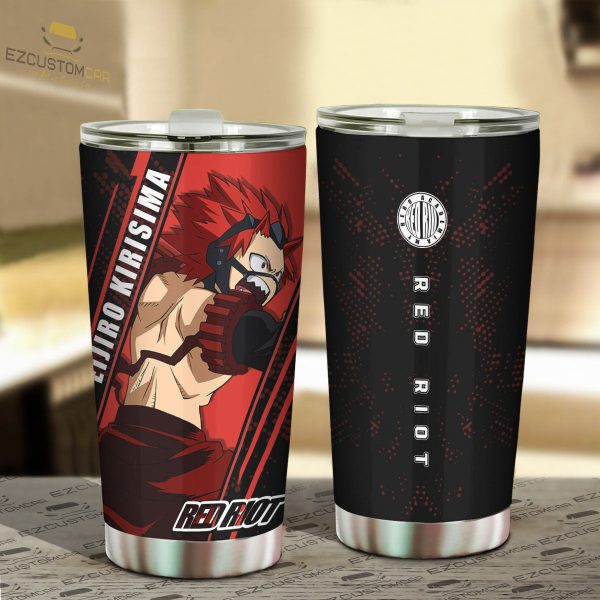 Eijiro Kirishima Travel Mug – Gift Idea for My Hero Academia fans