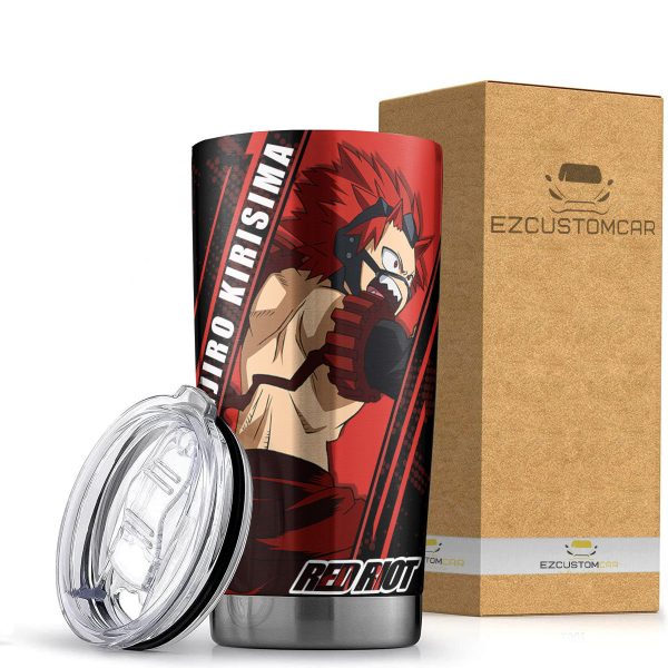 Eijiro Kirishima Travel Mug – Gift Idea for My Hero Academia fans