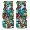 Electric Wolf Car Floor Mats Custom Animal Car Accessories