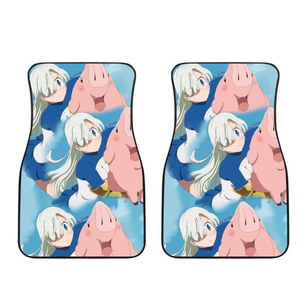 elizabeth liones car floor mats seven deadly sins anime car accessories c45dz