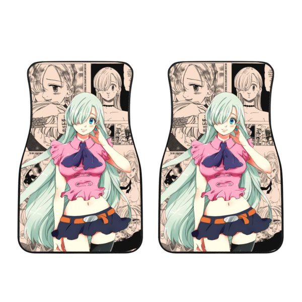 elizabeth liones car floor mats seven deadly sins anime car accessories ewoy8