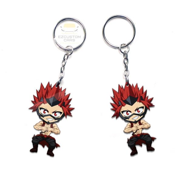 eljiro kirishima keychains custom my hero academia anime car accessories tdvvg