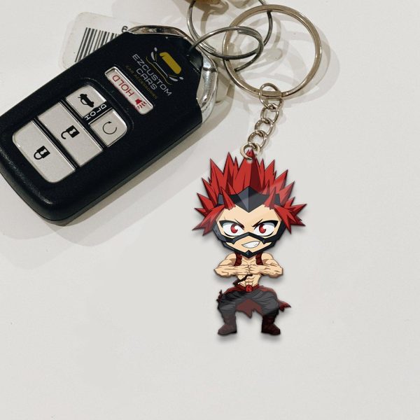 eljiro kirishima keychains custom my hero academia anime car accessories zal5b