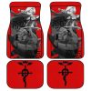 Elric Brothers Car Floor Mats Custom Fullmetal Alchemist Anime