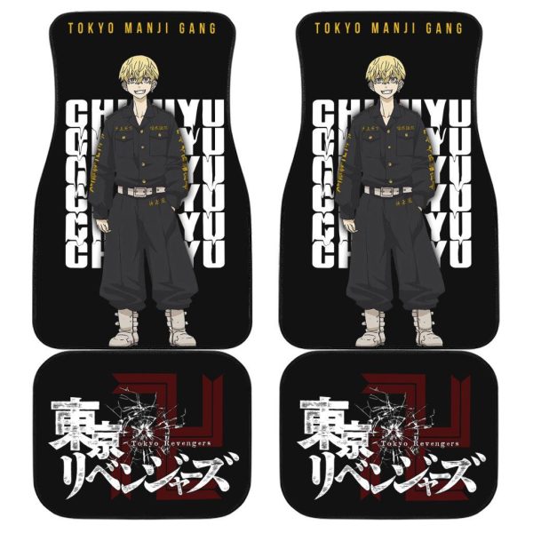 embrace the delinquent spirit tokyo revengers car floor mats for true fans ateqz