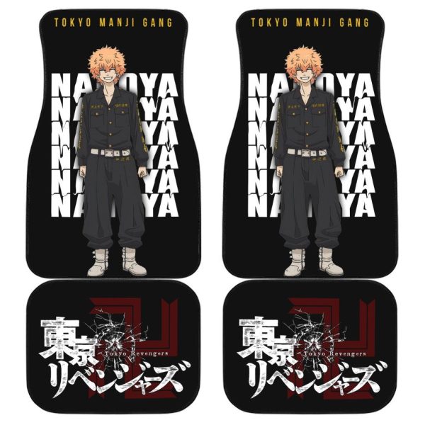 embrace the delinquent spirit tokyo revengers car floor mats for true fans kfcfg